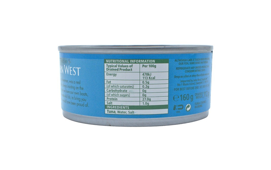 John West Tuna Chunks    Tin  160 grams